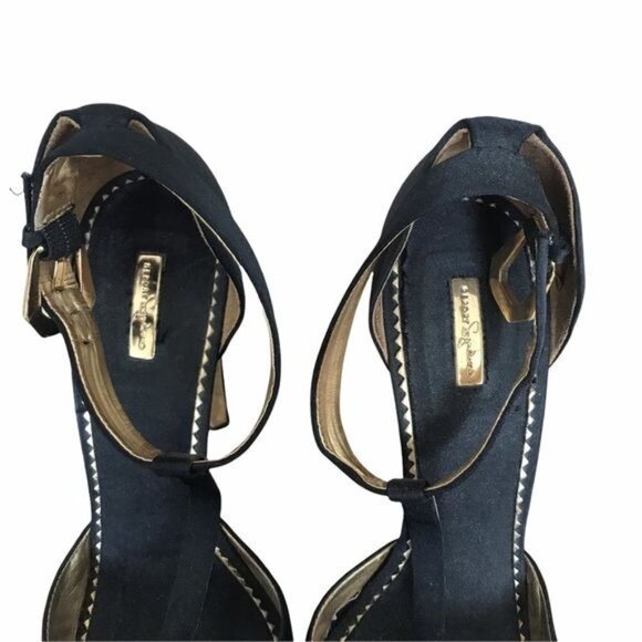 Report Signature Black Gold Stiletto High Heels - Picture 4 of 8